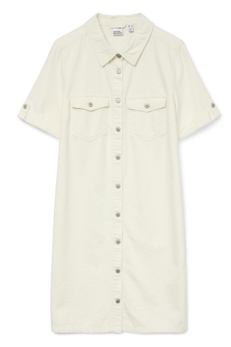 Vero Moda vmjennie ss short denim dress ga no